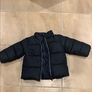 Navy Blue Toddler Coat